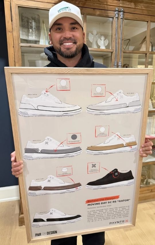Par x Design Unveils Golf Art Collaboration With PAYNTR Golf and PGA pro Jason Day