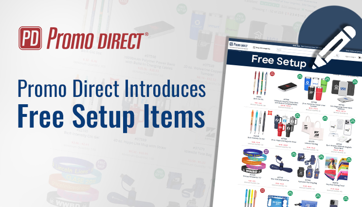 Promo Direct Introduces Free Setup Items Category Across PD Shops