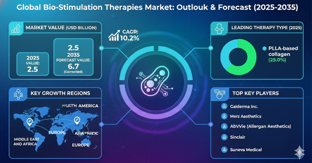 Global Bio-Stimulation Therapies Market Dynamics 2026–2036: Risk Assessment, Supply Chain Insights & Market Trajectory