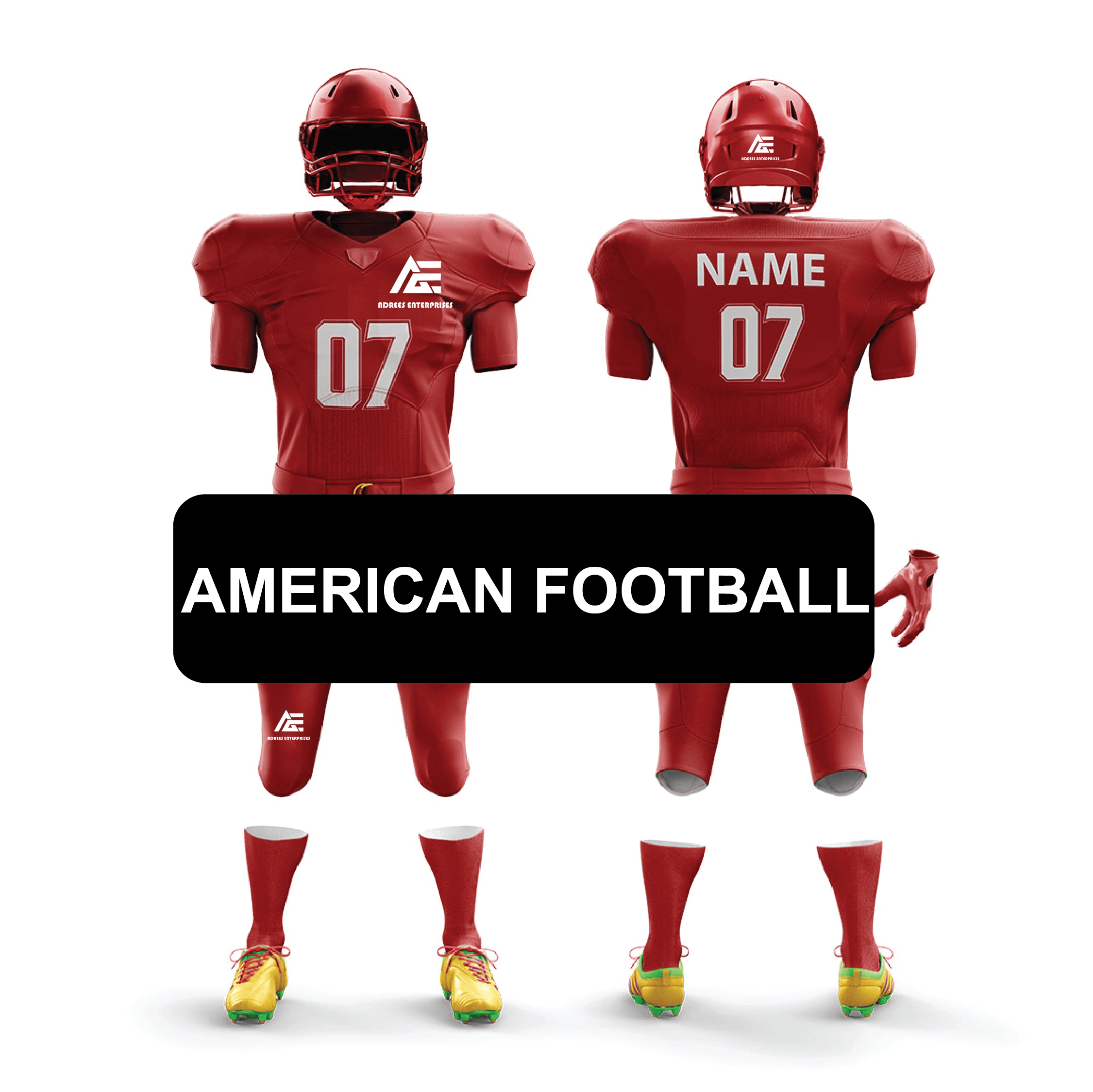 Custom American Football Uniforms Guide: Women’s Gear, Templates & Parts