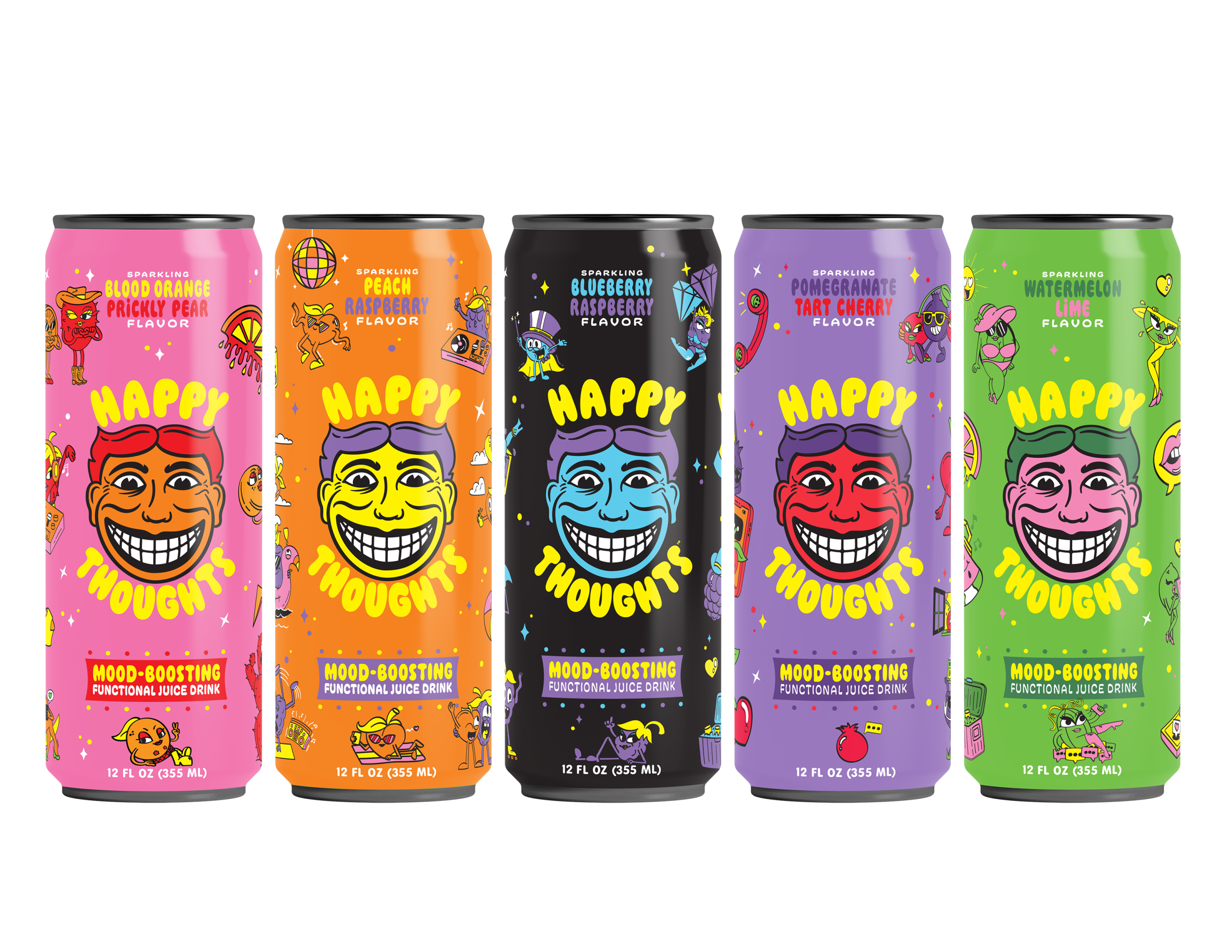 Introducing Drink Happy Thoughts: A Functional Beverage Brand Evolving to Spread Daily Happiness