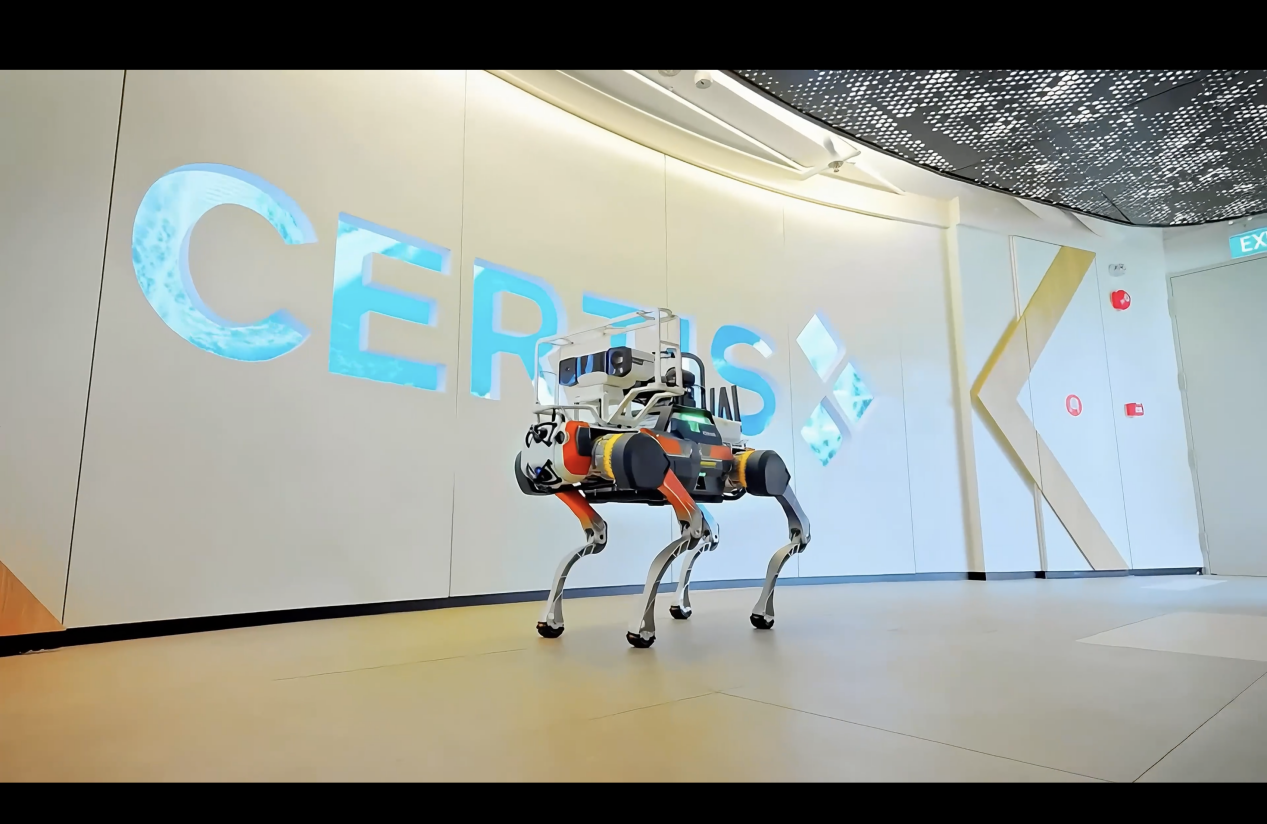 Deep Robotics’ Robot Dog Security Patrol Solution Deployed in Singapore, Setting a New Benchmark for Smart Security